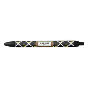 Noir Stylo d'encre noire personnalisé