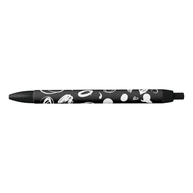 Noir Stylo d'illustration (Devant)