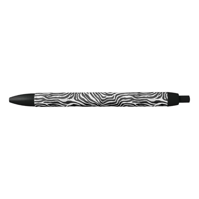 Noir Stylo d'impression Zebra (Devant)