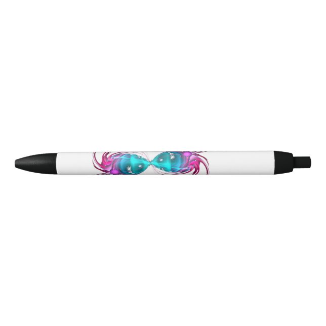 Noir Stylo d'infini fractal (Devant)