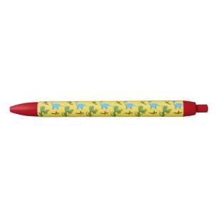 Noir Stylo Dinosaur