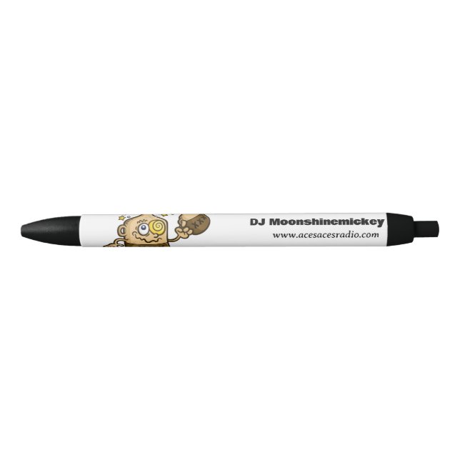 Noir stylo DJ Moonshinemickey Pen (Devant)
