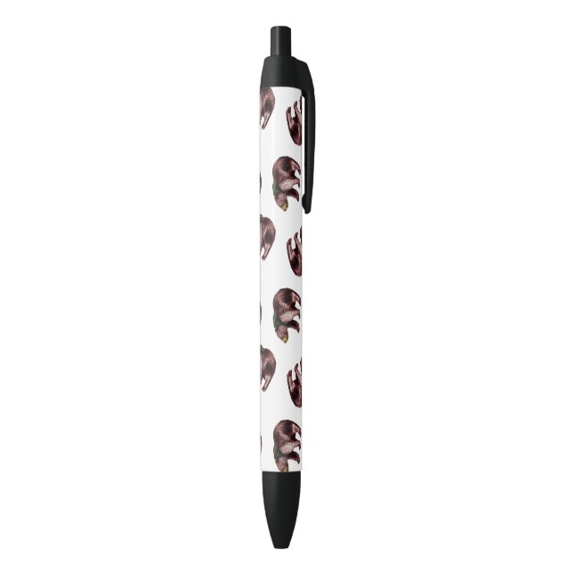 Noir Stylo d'ours (Bas (Vertical))