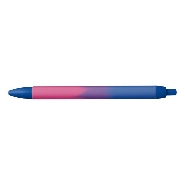Noir Stylo drapeau bisexuel (Devant)