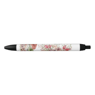 Noir Stylo du bureau des forêts botaniques