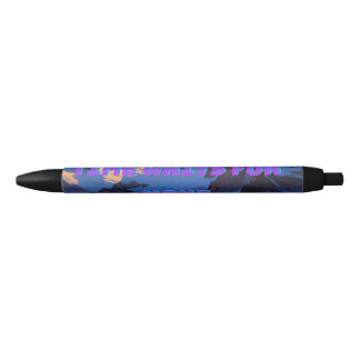 Noir Stylo encre Lion – Dessin audacieux et majestueux