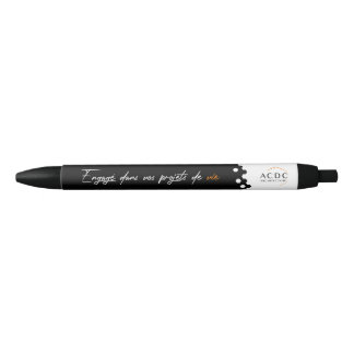 Noir Stylo Engagé dans vos projets de vie