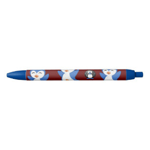 Noir Stylo et stylo Penguin