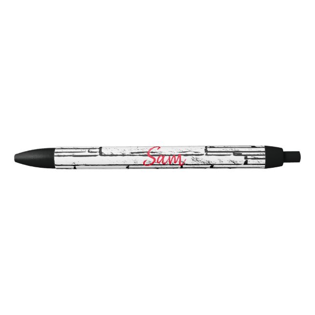 Noir Stylo et stylo scolaire (Devant)