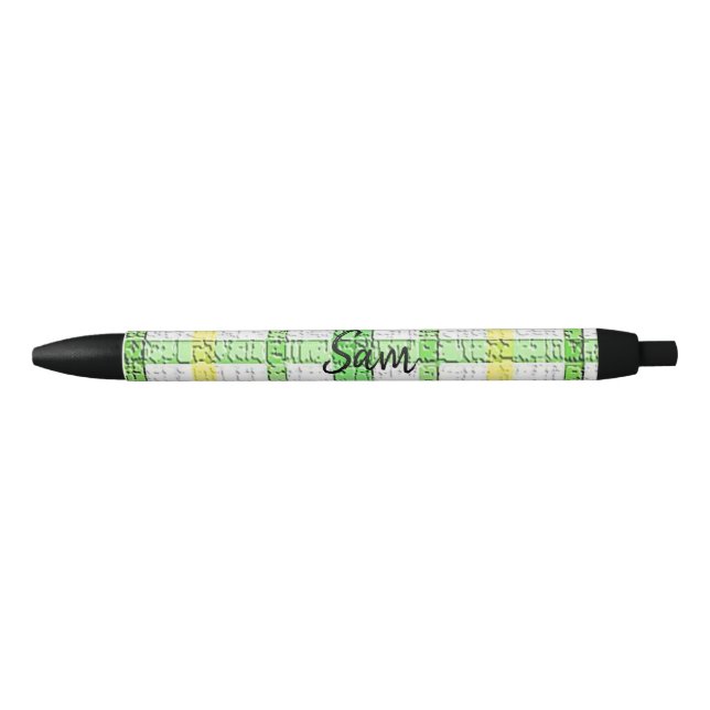 Noir Stylo et stylo scolaire (Devant)