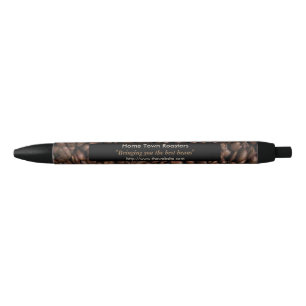 Noir Stylo fait sur commande de grain de café