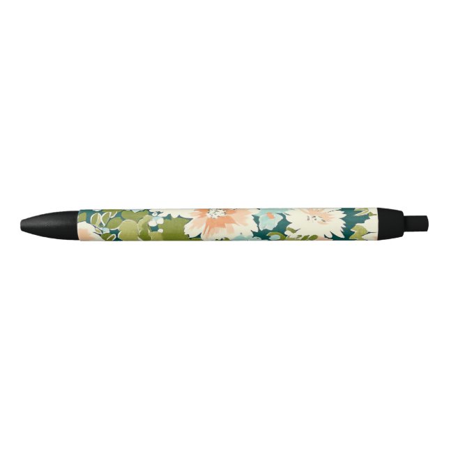 Noir Stylo floral BloomInk (Devant)
