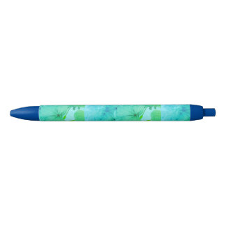 Noir Stylo floral printemps/été