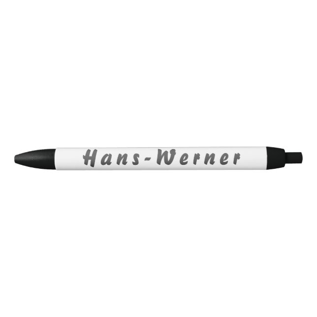 Noir Stylo Hans-Werner (Devant)