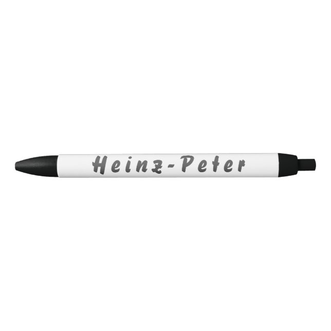 Noir Stylo Heinz-Peter (Devant)