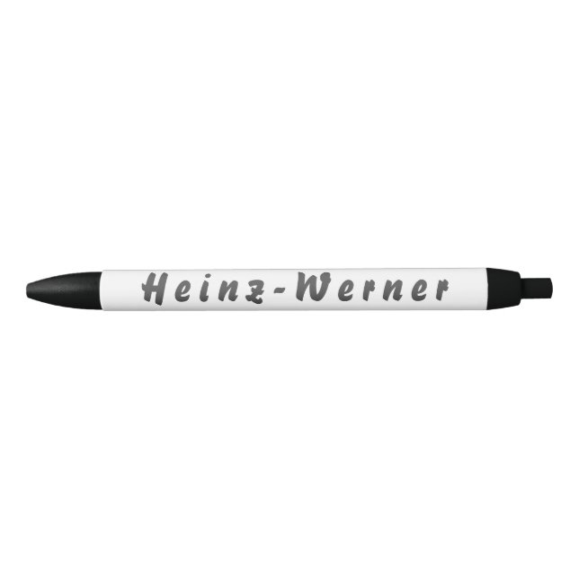 Noir Stylo Heinz-Werner (Devant)