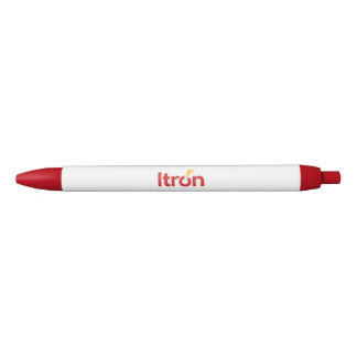 Noir Stylo Itron Rouge