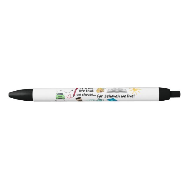 Noir Stylo JW pour Pioneers ! (Devant)