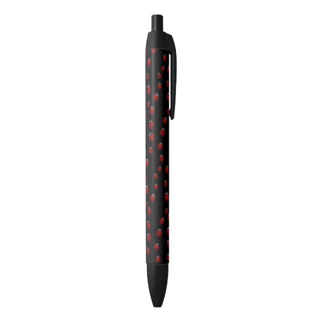 Noir Stylo Ladybug/Ladybird (Bas (Vertical))