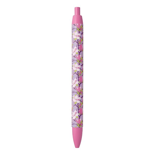 Noir Stylo Magnolia en floraison (devant Vertical)