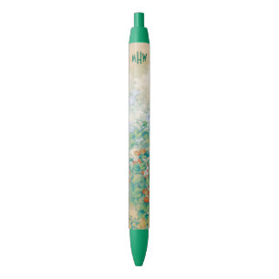 Noir Stylo monographique personnalisé Art japonais