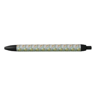 Noir Stylo Motif de la Couronne de naissance