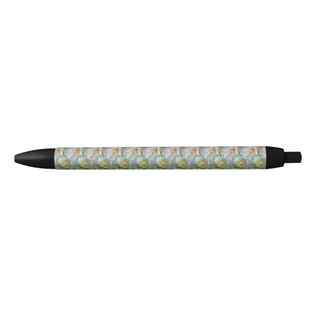Noir Stylo Motif de la Couronne de naissance (Devant)