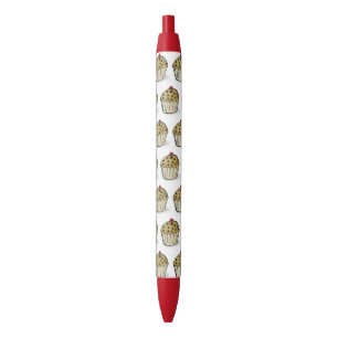 Noir Stylo Motif d'encre noire Mini Cute