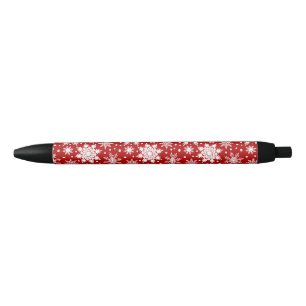 Noir Stylo Motif sans couture