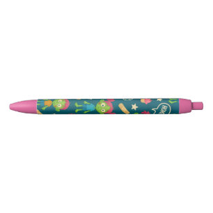 Noir Stylo Motif Zombie - "Travail à domicile" Edition