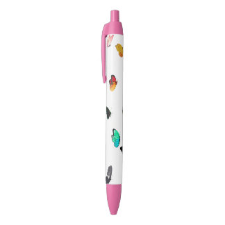 Noir Stylo papillon