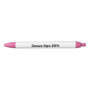 Noir stylo parfait pour les serveurs du dimanche