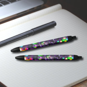 Noir Stylo Parkling Violet foncé