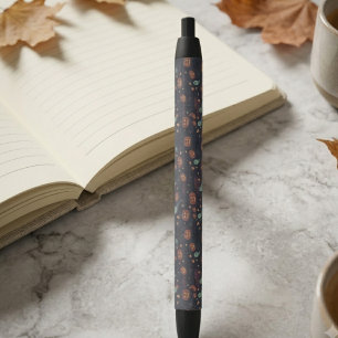 Noir Stylo personnalisé avec motif Halloween effrayant