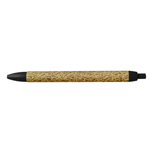 Noir Stylo personnalisé Bananes (Devant)