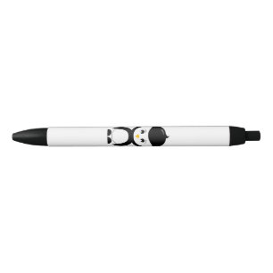 Noir Stylo personnalisé de graphique de pingouin