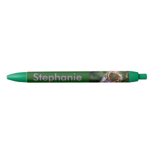 Noir Stylo personnalisé de l'amiral rouge papillon et b