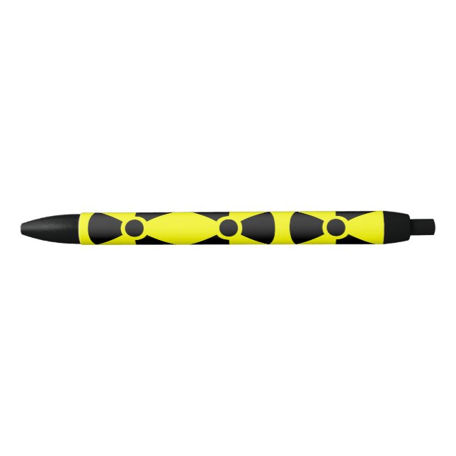 Noir Stylo personnalisé du panneau de radiation (Devant)
