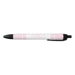 Noir Stylo Personnalisé Ethnique Boho-chic 1