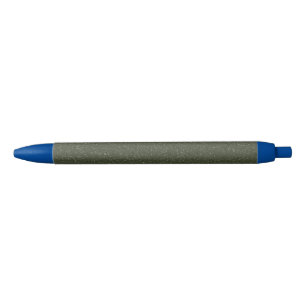 Noir Stylo personnalisé vert mousse pailletée