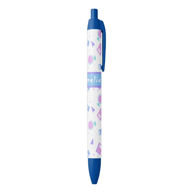 Noir Stylo personnel de retour à l'école (Bas (Vertical))