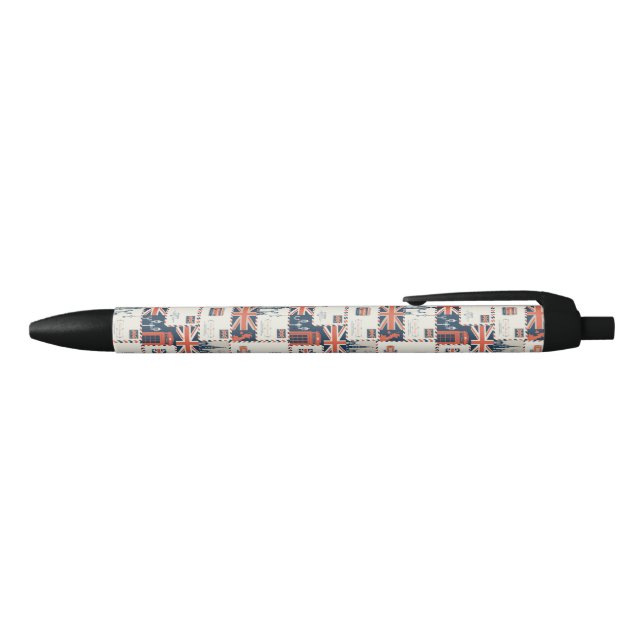 Noir Stylo Poste Londres (Haut)