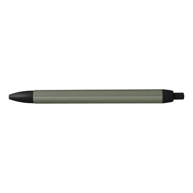 Noir Stylo Promo Vert mousse texturé - Personnalisable (Devant)