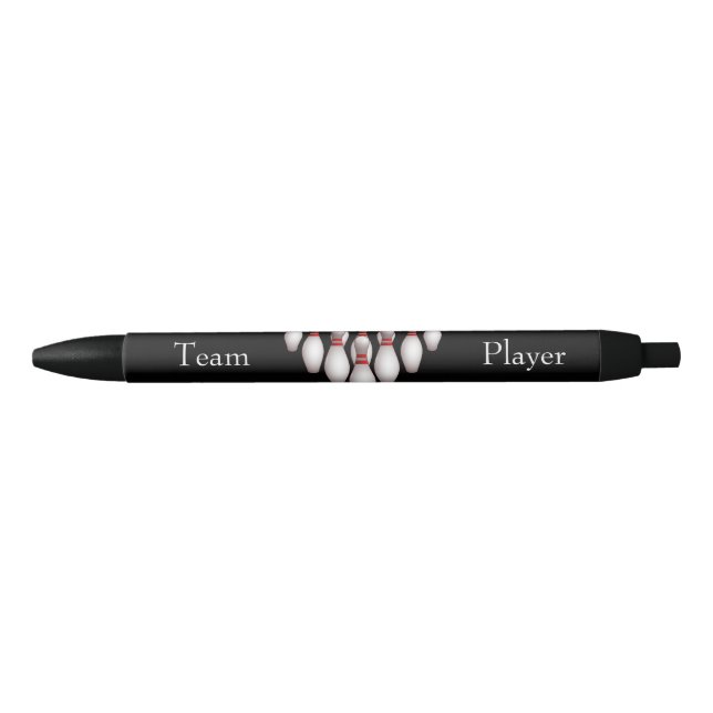 Noir Stylo (Quilles de Bowling) (Devant)