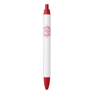 Noir Stylo rouge d'équilibre de croix maltaise de