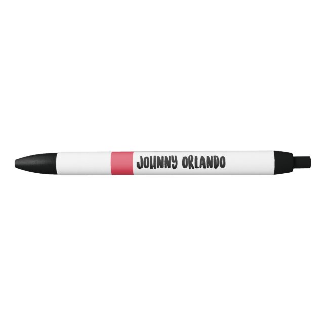 Noir Stylo simple d'Orlando de type (Devant)
