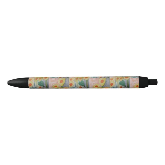 Noir Stylo tournesol Abstrait (Devant)