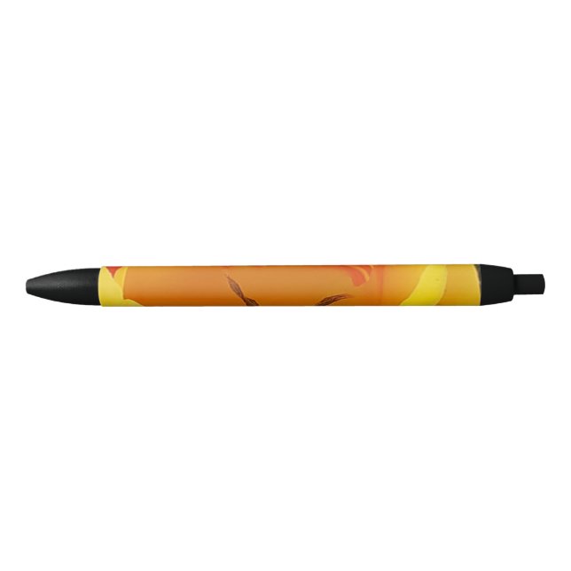 Noir Stylo Tulipe Jaune (Devant)