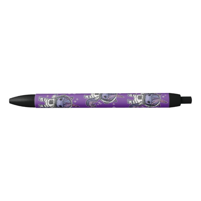 Noir Stylo Unicorn Cute Astro (Devant)