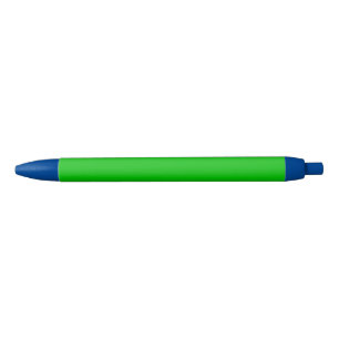 Noir Stylo vert citron